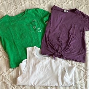 Size Small Girls Shirts